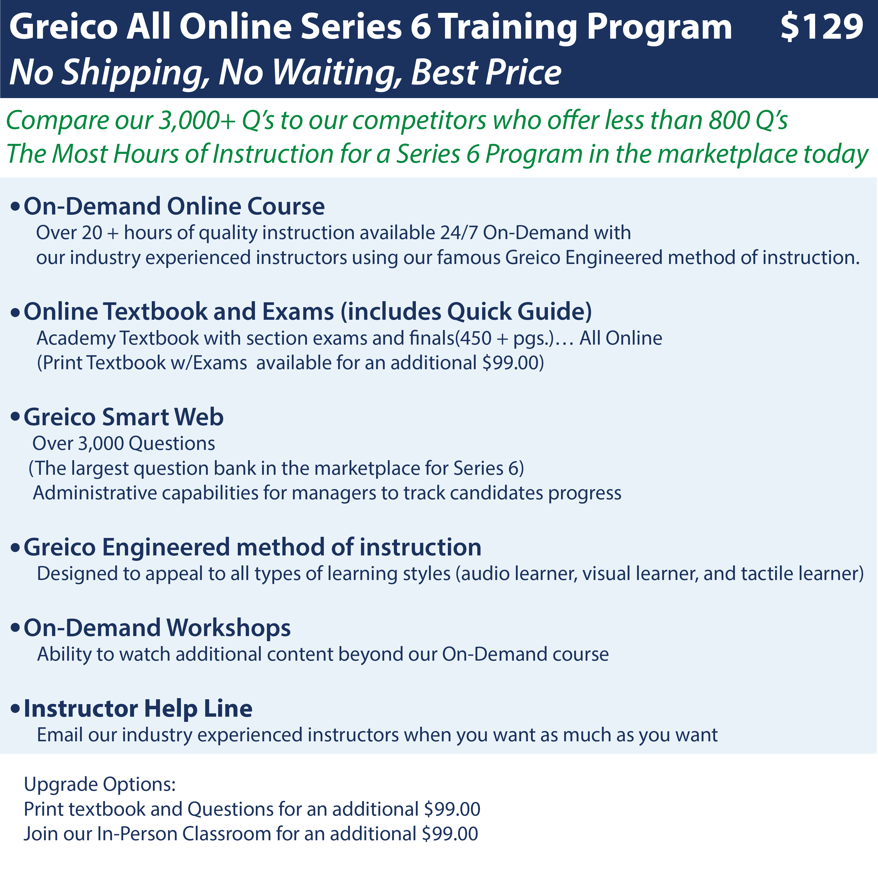 World Financial Group Series 6 Training Programs World Financial Group Series 6 Training Programs